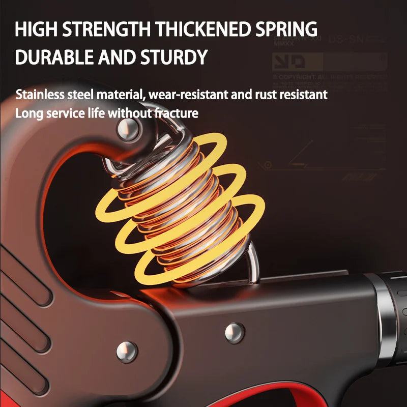 Adjustable Grip Strengthener for Enhanced Muscle Recovery - Perfect for All Fitness Levels!