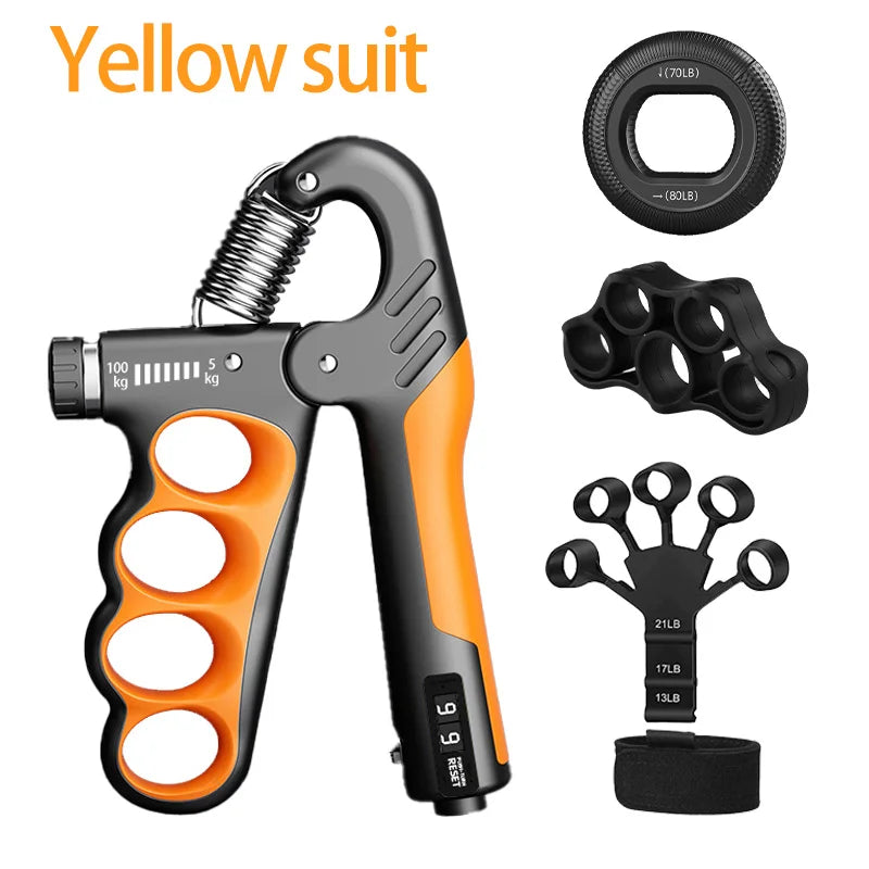 Adjustable Grip Strengthener for Enhanced Muscle Recovery - Perfect for All Fitness Levels!